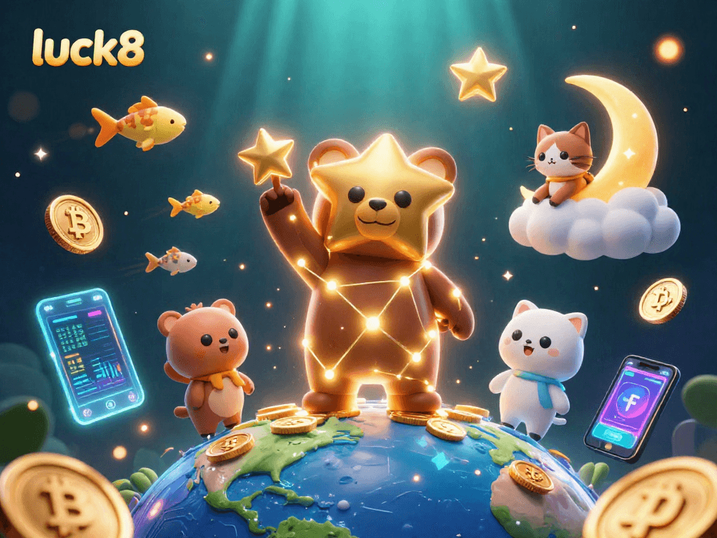 Experience luck8's immersive online gaming with a dazzling 3D casino adventure.