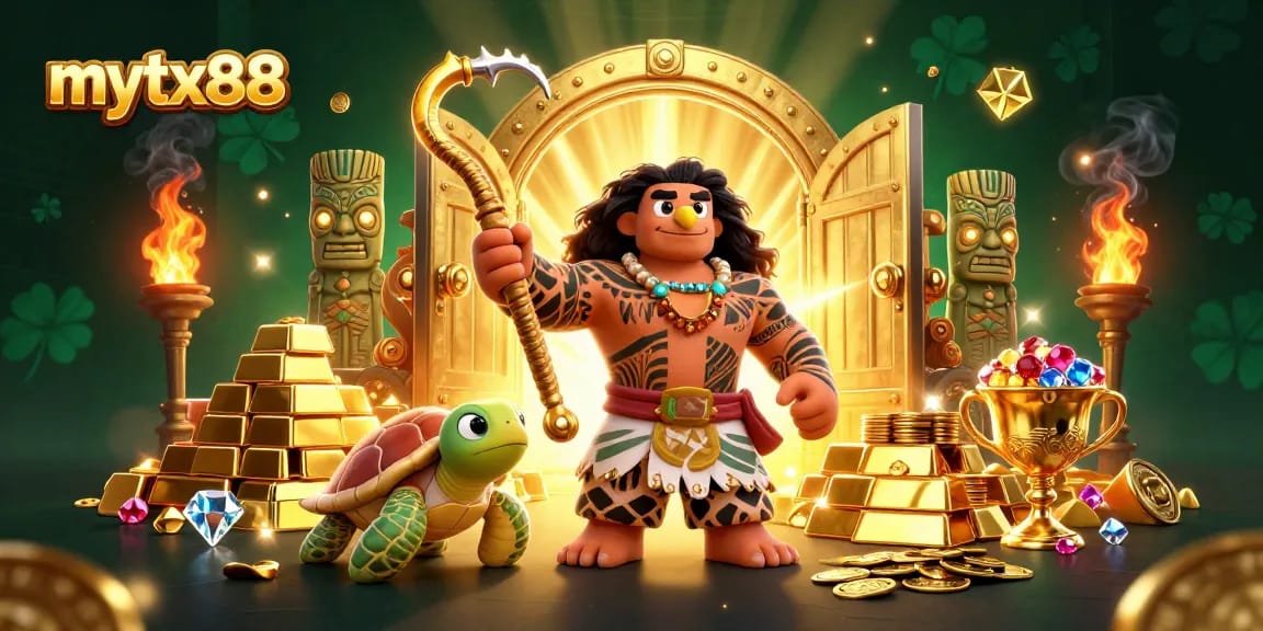 Experience the excitement of gambling at mytx88 with stunning casino elements and engaging characters.
