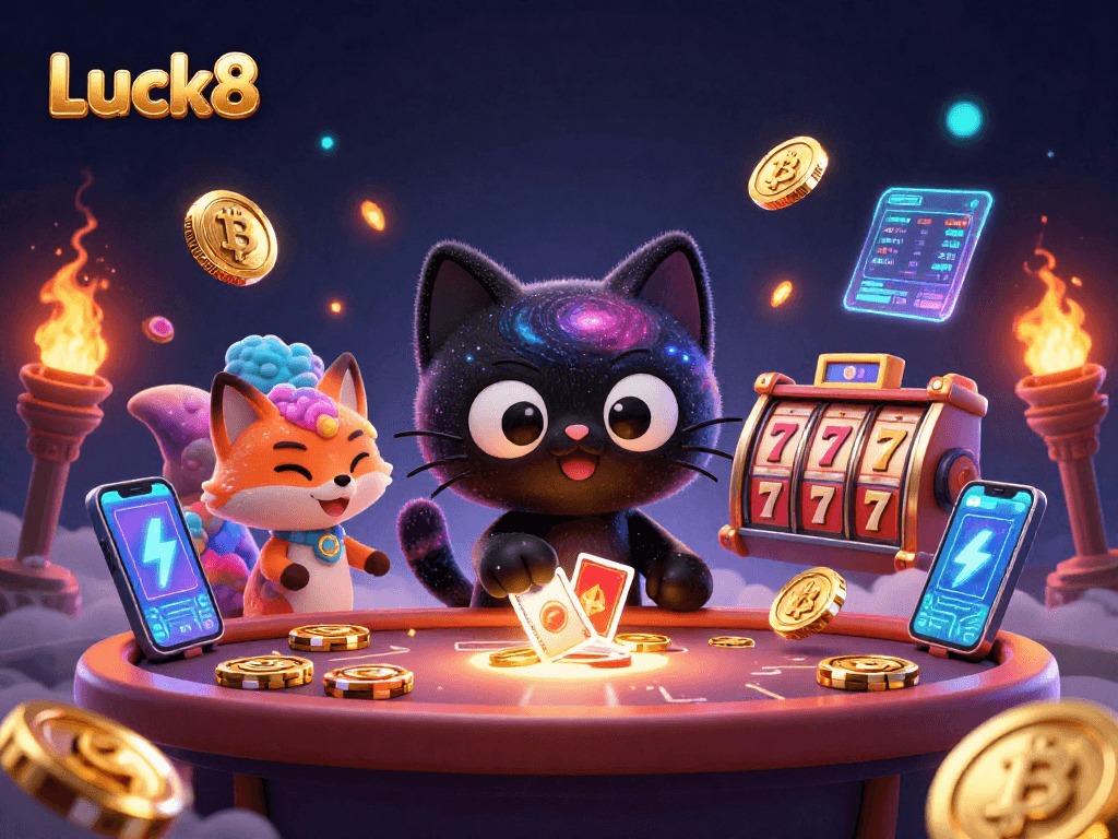 Engage in exciting gameplay at Luck8 while experiencing thrilling jackpots and dynamic slot reels.