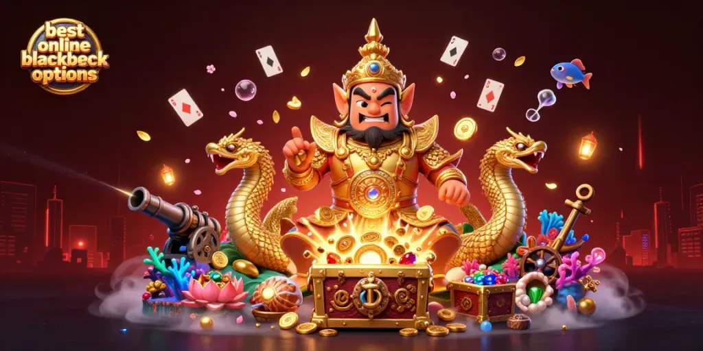 Play exciting games with the best online blackjack options in a vibrant 3D casino environment.