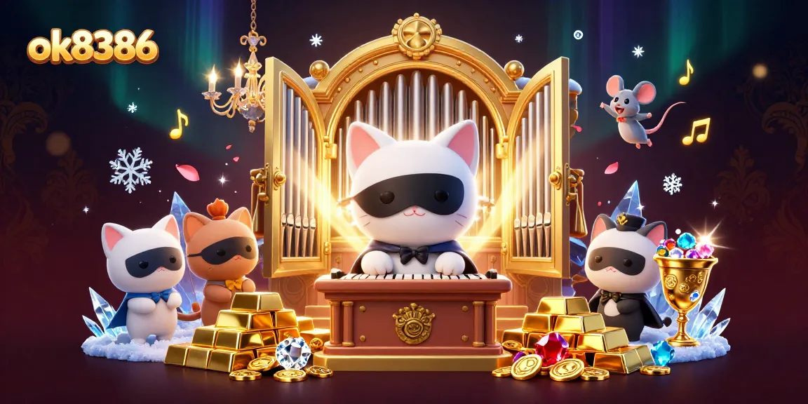 Experience thrilling gameplay at ok8386 with a dynamic casino scene full of treasures and excitement.