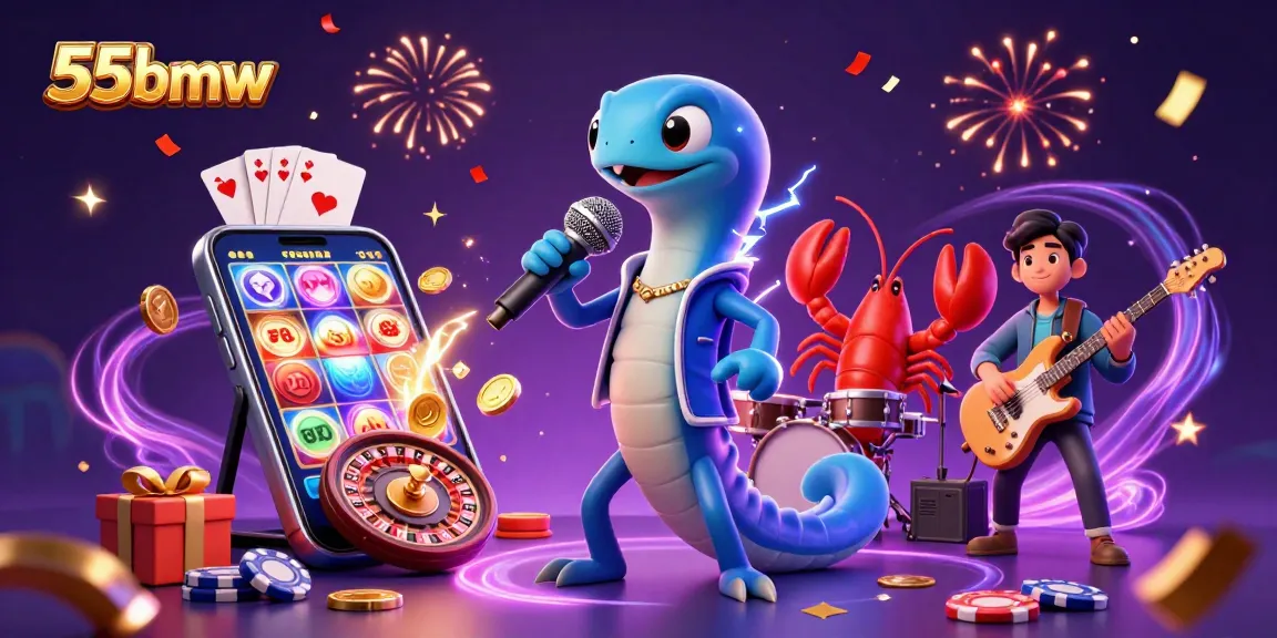 Experience the thrilling fun at 55bmw, where a dynamic underwater casino stage brings games to life!