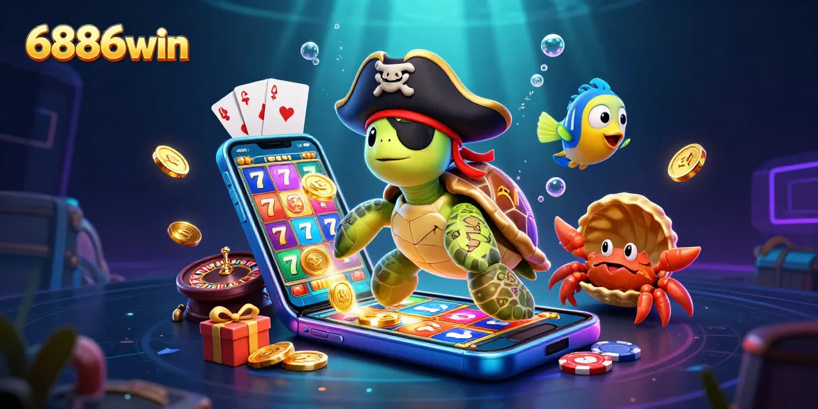 Experience the thrilling world of 6886win with engaging slot games, dazzling characters, and underwater treasures.